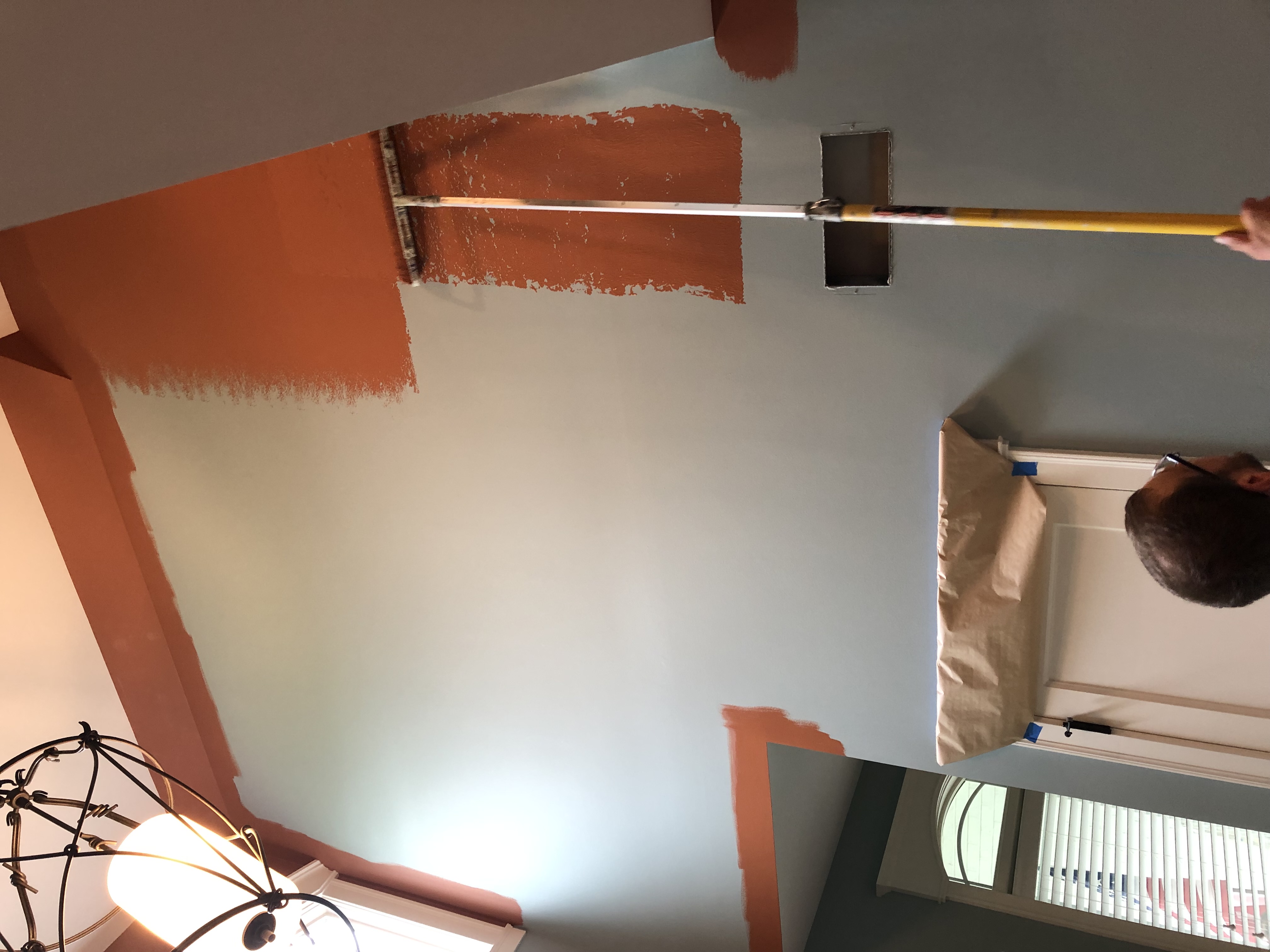 Foyer and staircase painting