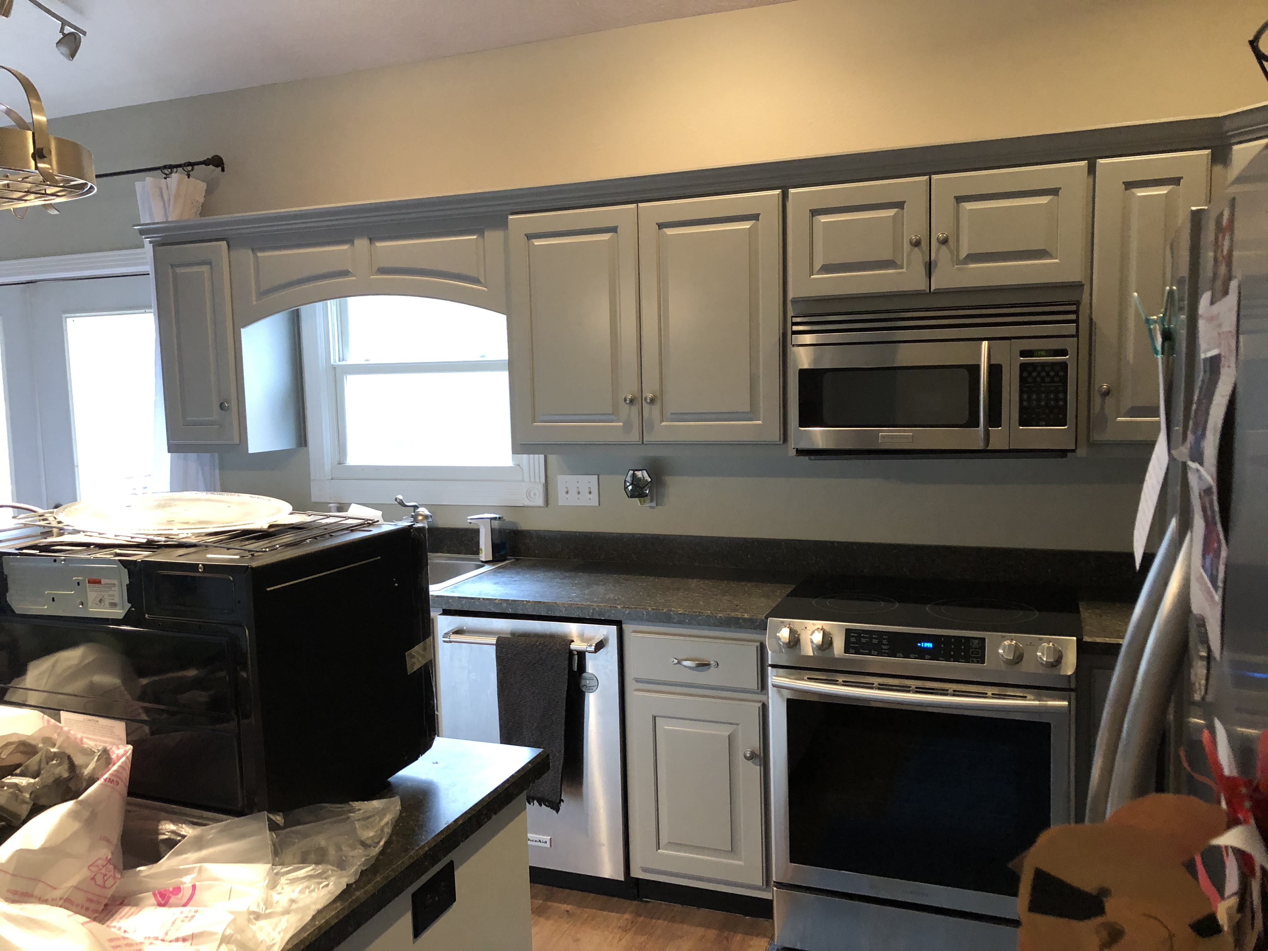 Kitchen cabinet refinishing