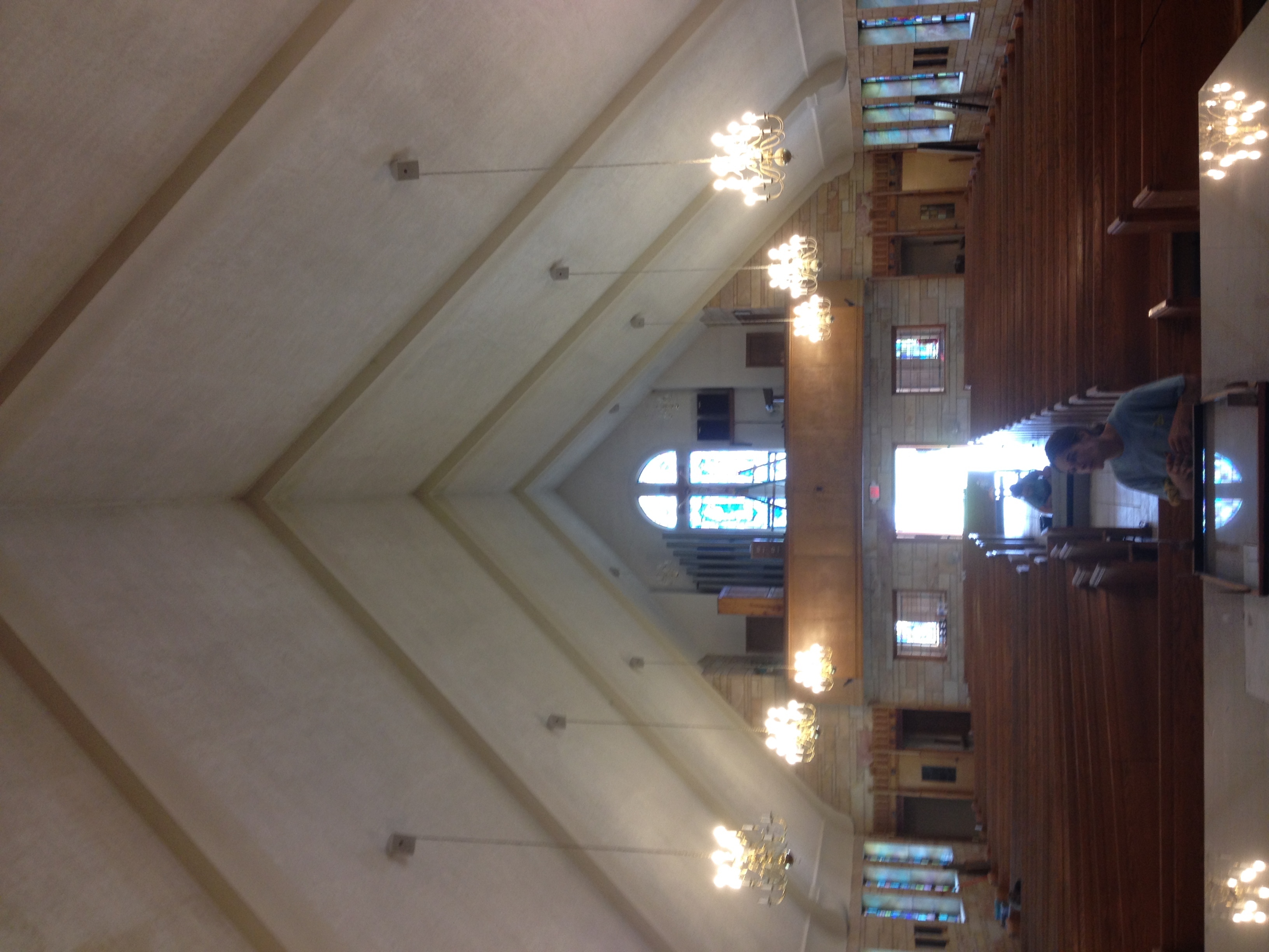 Church sanctuary restoration